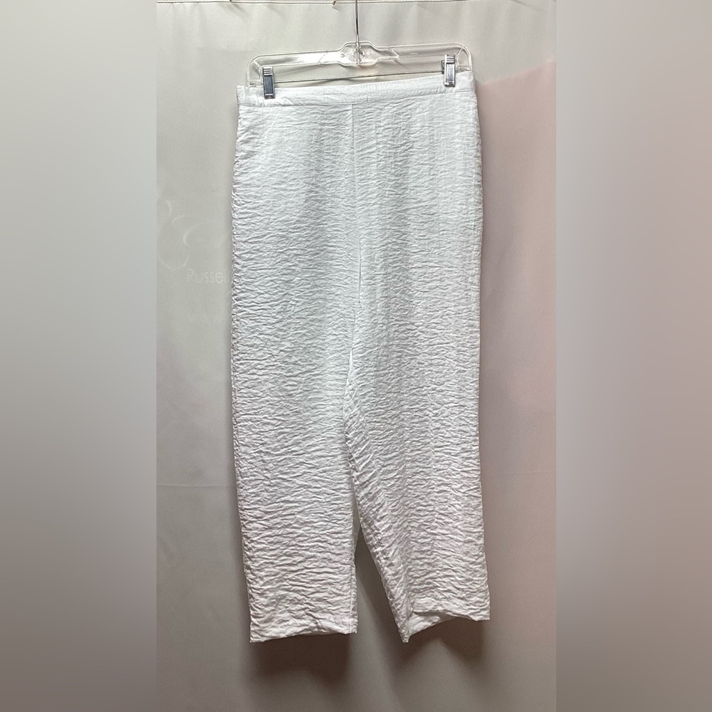 Habitat pull on Nautical white crinkle pants. Size Medium - Picture 6 of 7
